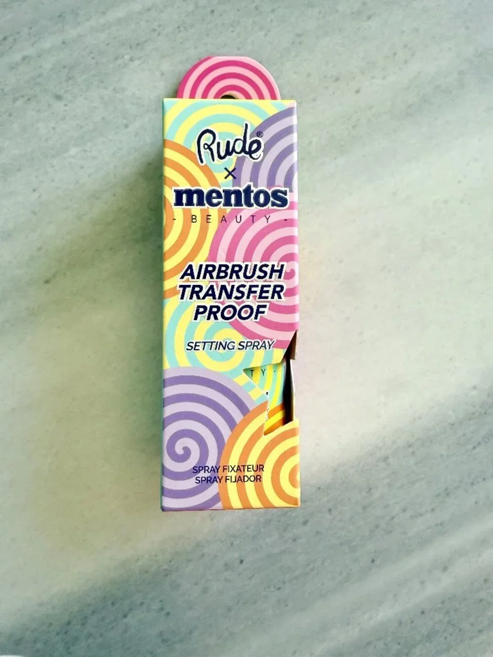Rude Cosmetics Mentos Airbrush Transfer Proof Setting Spray Colour: Multi